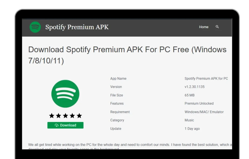 Download Spotify Premium for PC