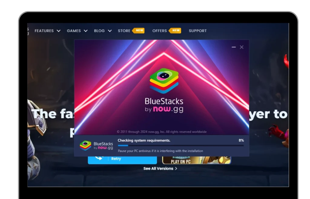 Install Bluestacks